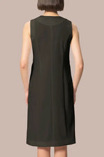 【クールテックジャージー】フロントボタンワンピース