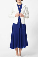【ストレッチシフォン】ロングマーメイドワンピース