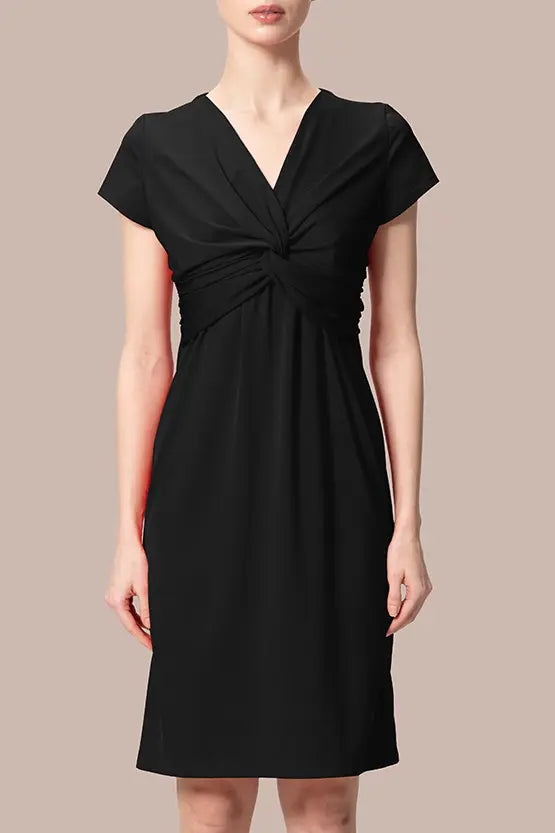 【アイスジャージー】ツイストワンピース