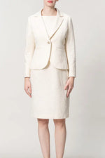 【ストレッチツイード】テーラードジャケット