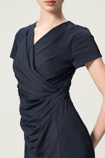 【アイスジャージー】ギャザーワンピース