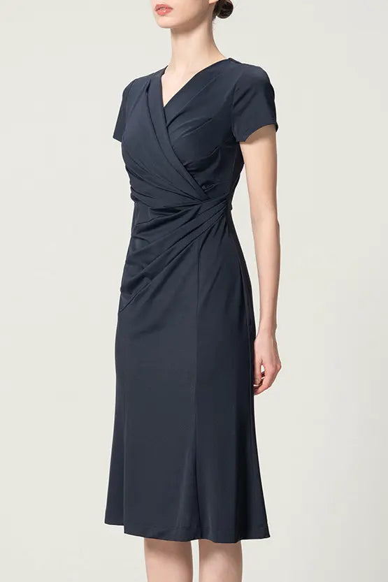 【アイスジャージー】ギャザーワンピース