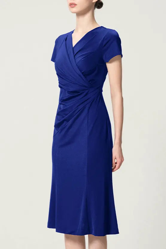 【アイスジャージー】ギャザーワンピース