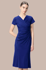 【アイスジャージー】ギャザーワンピース