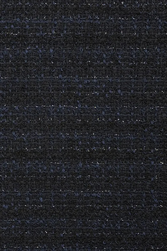 【ブークレーツイード】ノーカラーショート丈ジャケット