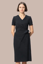 【アクティブクール】Vネックデイリーワンピース