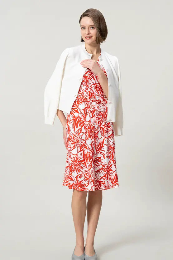 【ストレッチジャージー】ミモリンワンピース