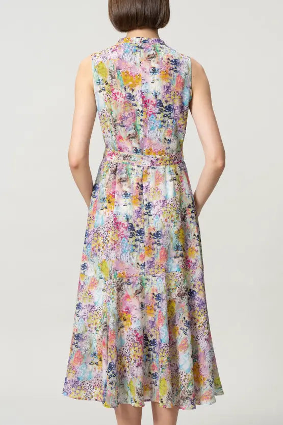 【ストレッチシフォン】ロングマーメイドワンピース