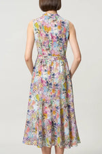 【ストレッチシフォン】ロングマーメイドワンピース