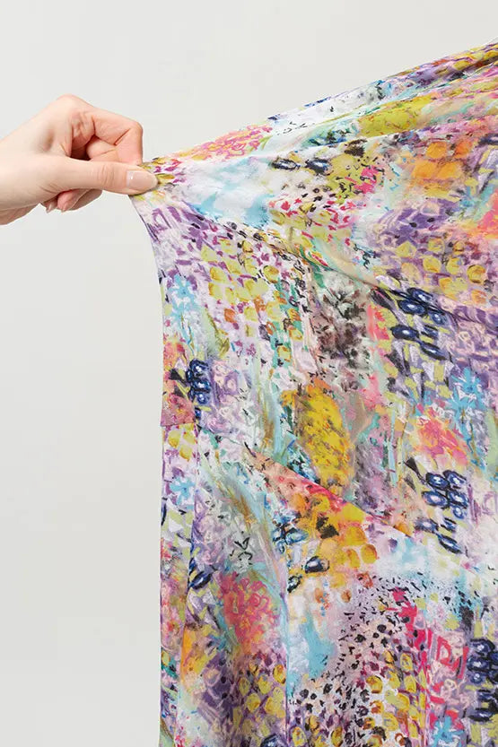 【ストレッチシフォン】ロングマーメイドワンピース