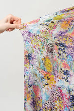 【ストレッチシフォン】ロングマーメイドワンピース