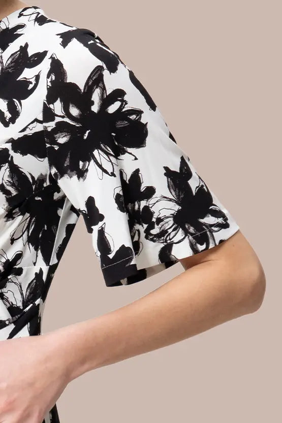 【ストレッチジャージー】ギャザーワンピース