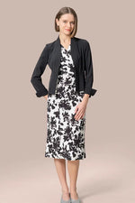 【ストレッチジャージー】ギャザーワンピース