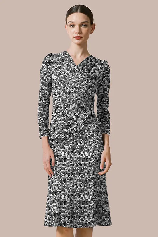 ストレッチジャージー】ギャザーワンピース– kay me ストレッチジャージー】ギャザーワンピース– kay me