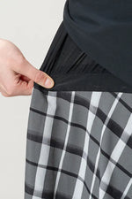 【ストレッチシフォン】レイヤードワンピース