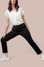 Space Material:Easy Tapered Pants