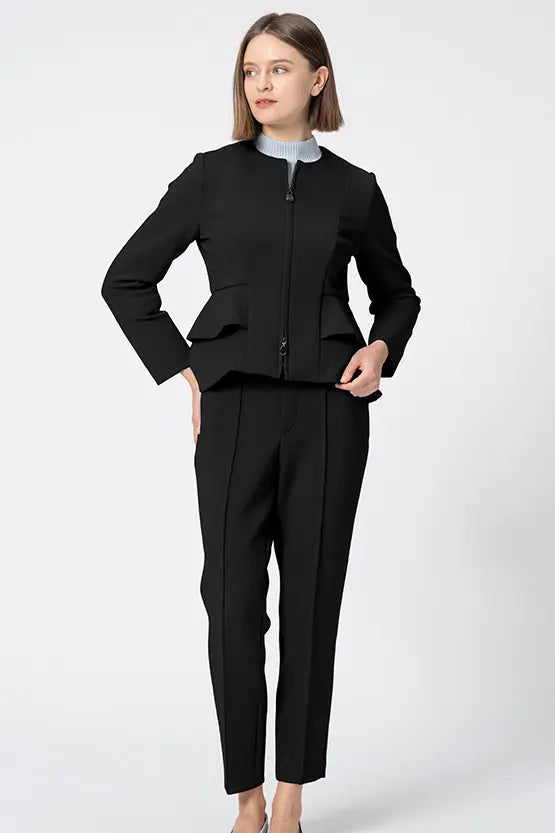【マシュマロテック】テーパードパンツ