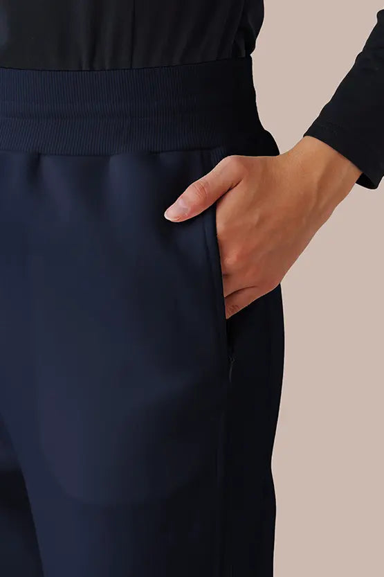 【宇宙素材】サイドリブパンツ