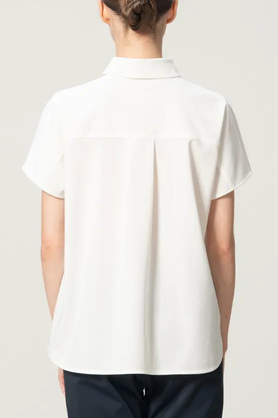 【クールテックジャージー】ドルマンシャツブラウス