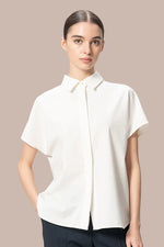 【クールテックジャージー】ドルマンシャツブラウス