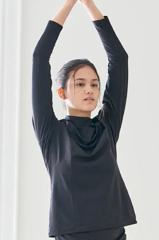 【血行促進】ハイネックトップス