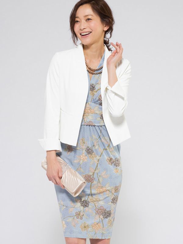 Silk Hana Asagi Shell Dress