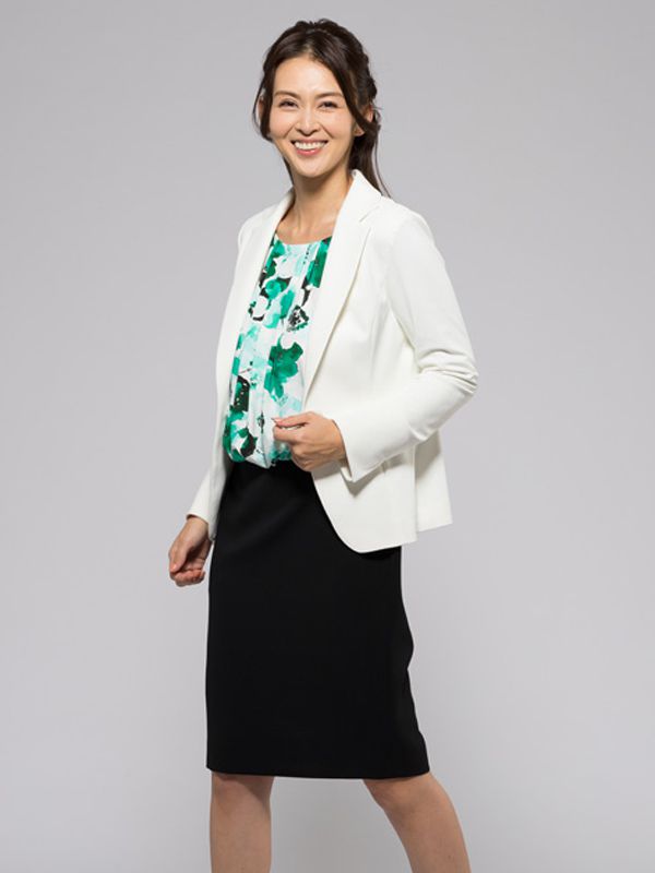 ポトス×ブラック ブラウジングワンピース