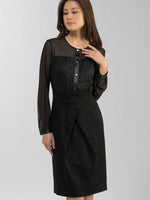 Leopard Black Shirtdress