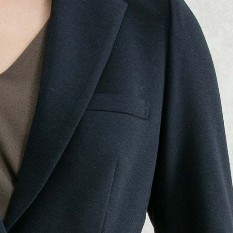Double Jersey: Long Tailored Jacket