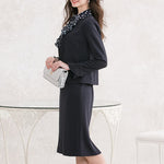 【スマートストレッチ】切替マーメイドスカート