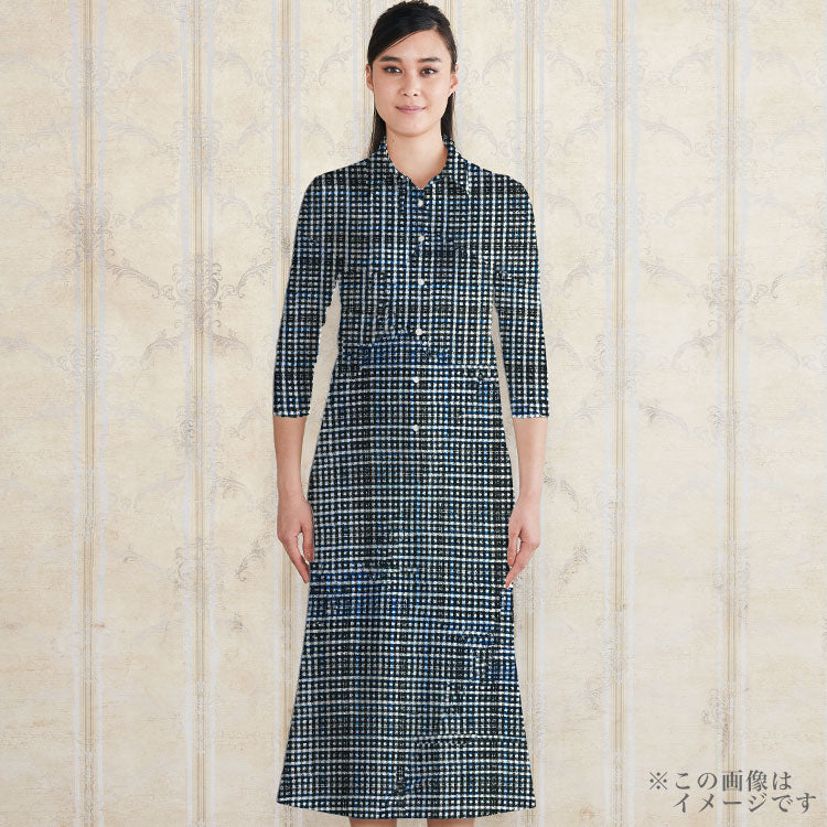 「付かず離れず」の<br>着やせデザイン