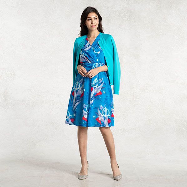 Eye-catching fit and flare