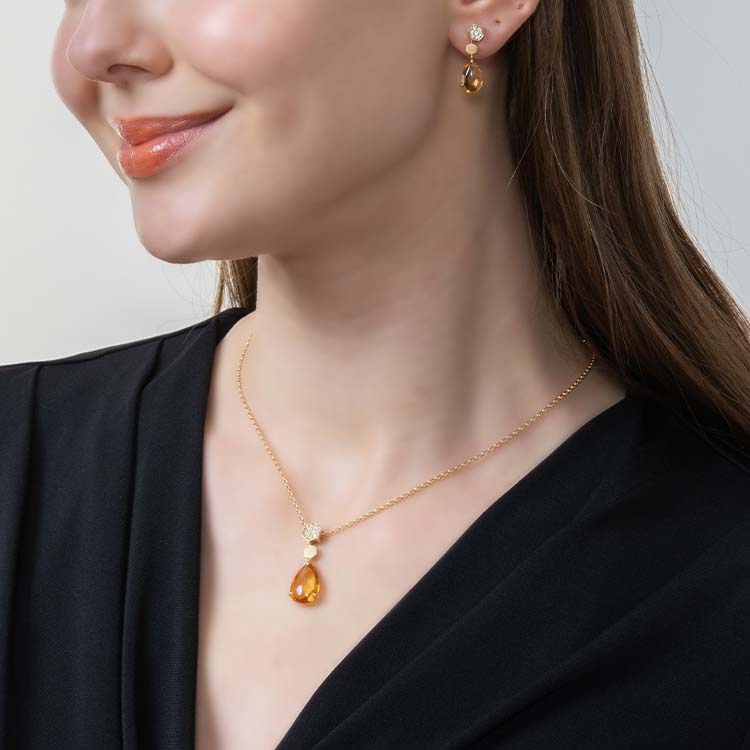 Honey Drop Earring
