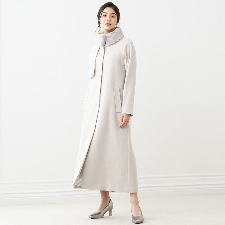 ロングワンピとも<br>好相性なロングシルエット