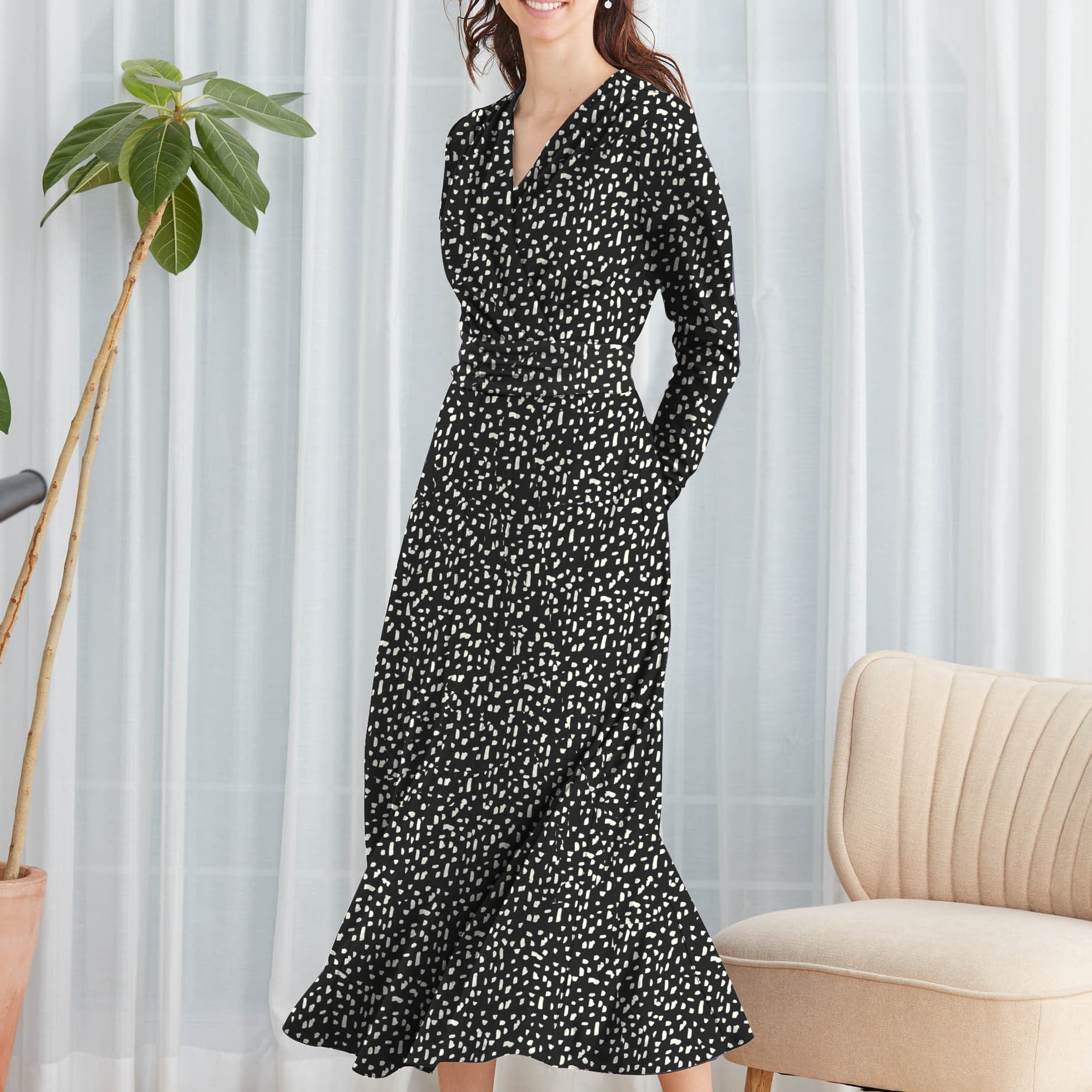 女性らしさで魅了するカシュクール