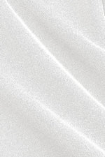 【ダブルジャージー】ホワイト Aラインワンピース