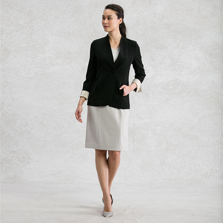 Pair with a minimalistic dress