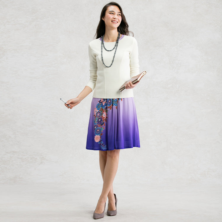 Add a knit pullover for the office