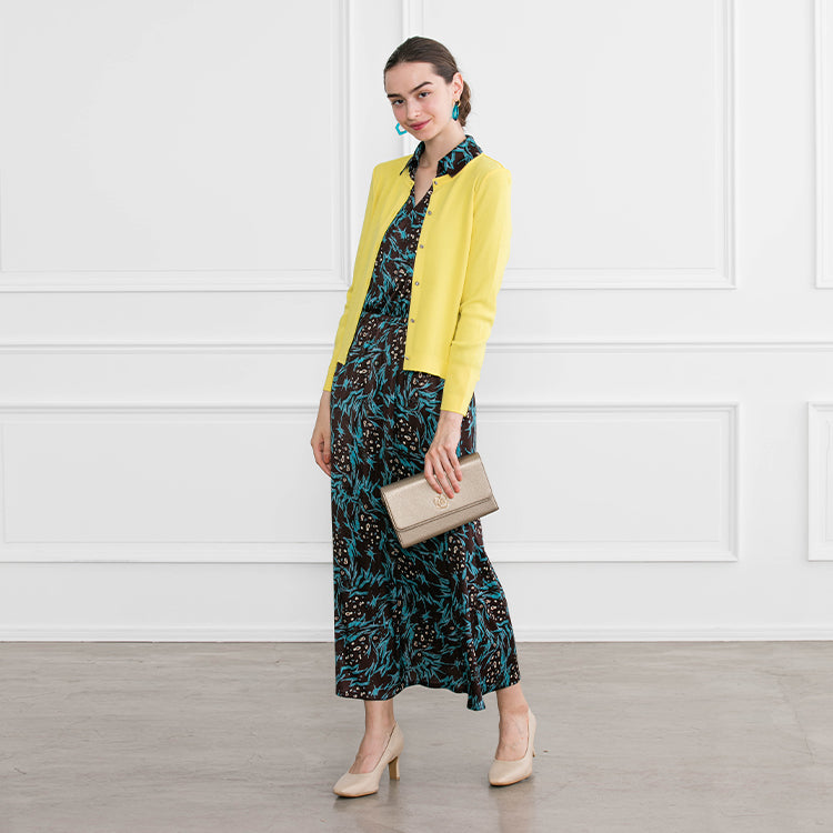 反対色でミントブルーを際立たせて