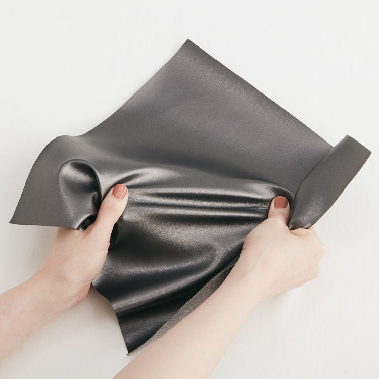 Fluffy Black Vegan Leather Flat Boots