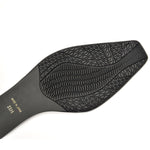 Fluffy Black Vegan Leather Flat Boots