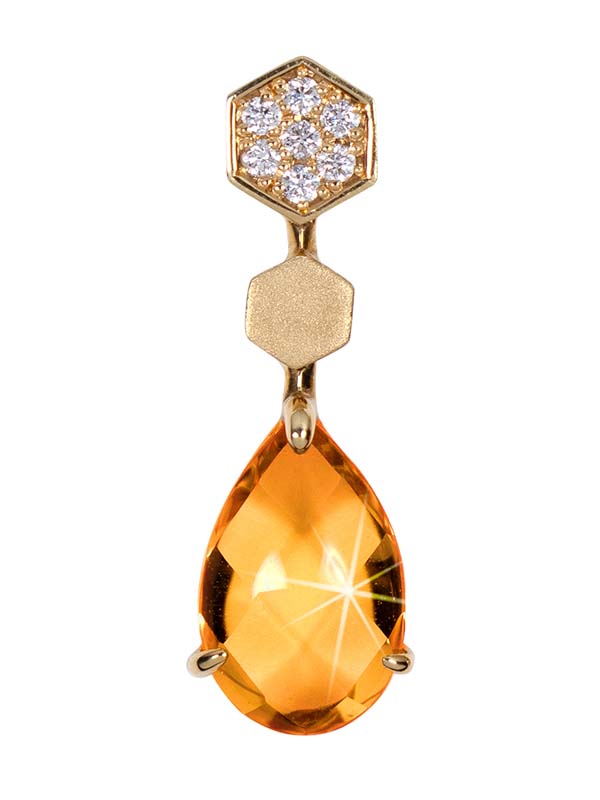 Honey Drop Earring