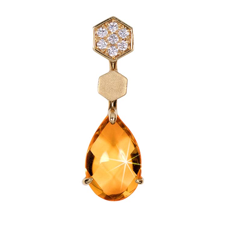 Honey Drop Earring