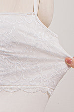 レース付き体型補正アンダードレス