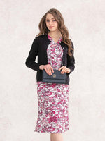 Peony Ryukyu-bingata Gather Dress