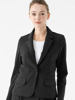 Smart Stretch Black 3-Pocket Tailored Jacket