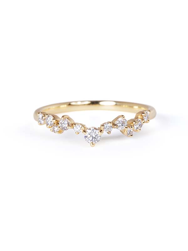 Laurel Ring Gold