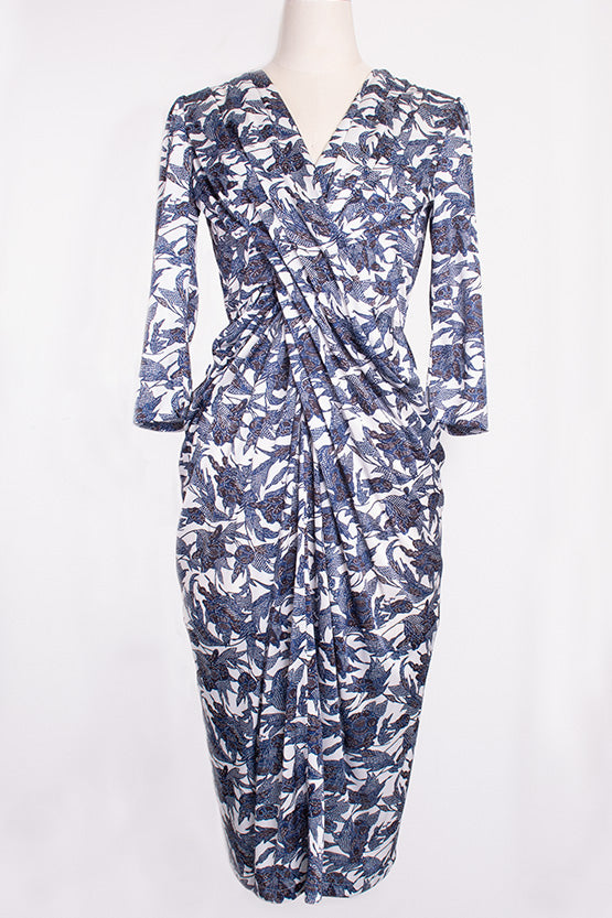 Indigo Bingata Venus Dress