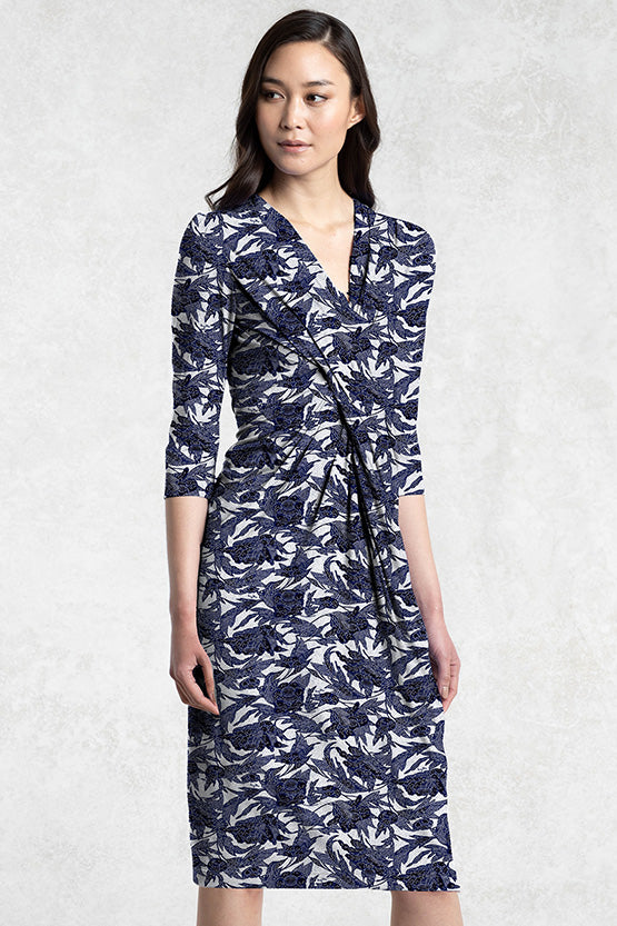 Indigo Bingata Venus Dress