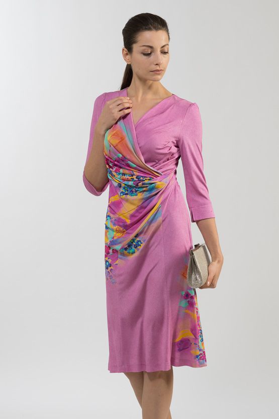 Japanese Pattern: Silk Waist-Gathered Dress